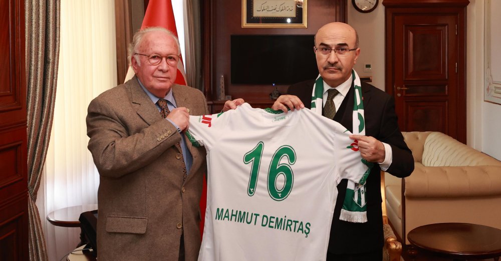 Bursaspor’dan Bursa Valisi Mahmut Demirtaş'a ziyaret