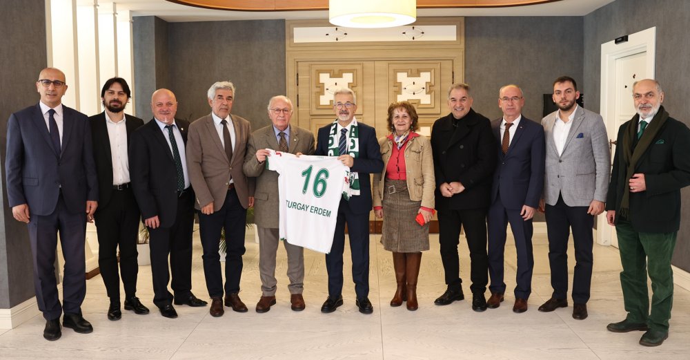 Bursaspor'dan Turgay Erdem'e ziyaret