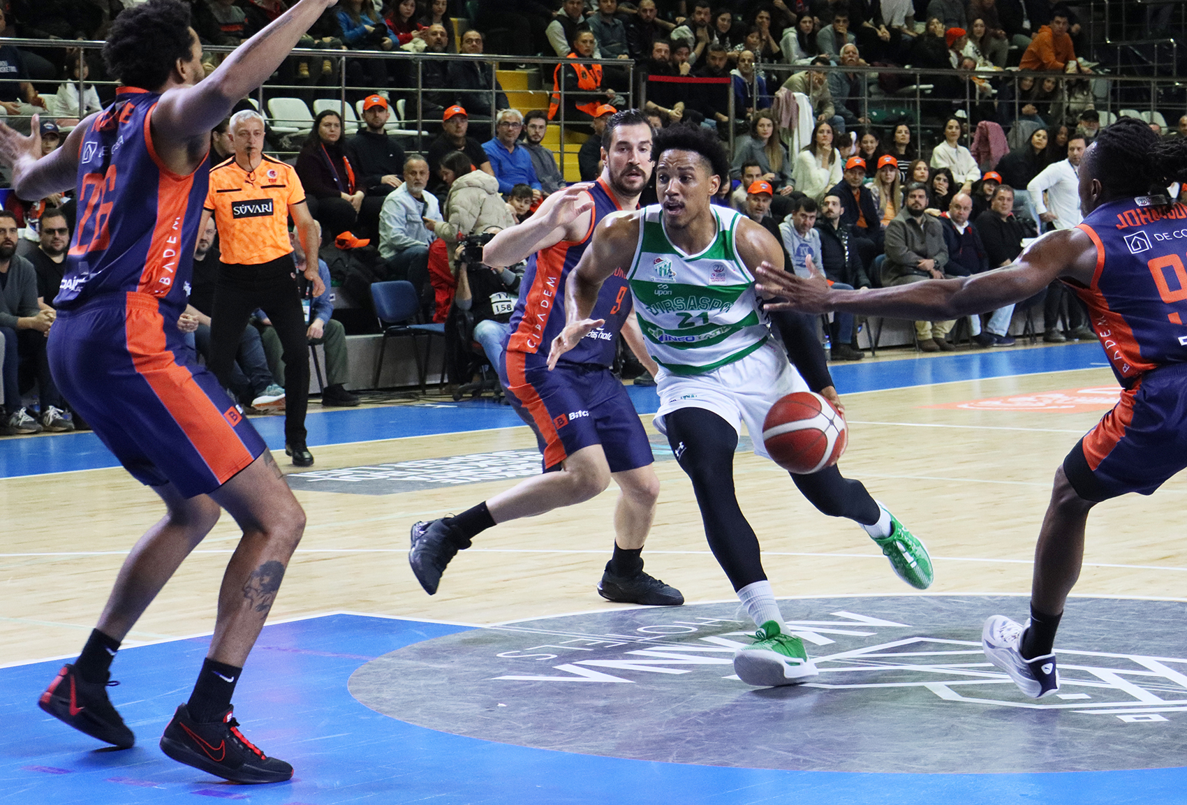 Çağdaş Bodrumspor 87-76 Bursaspor İnfo Yatırım