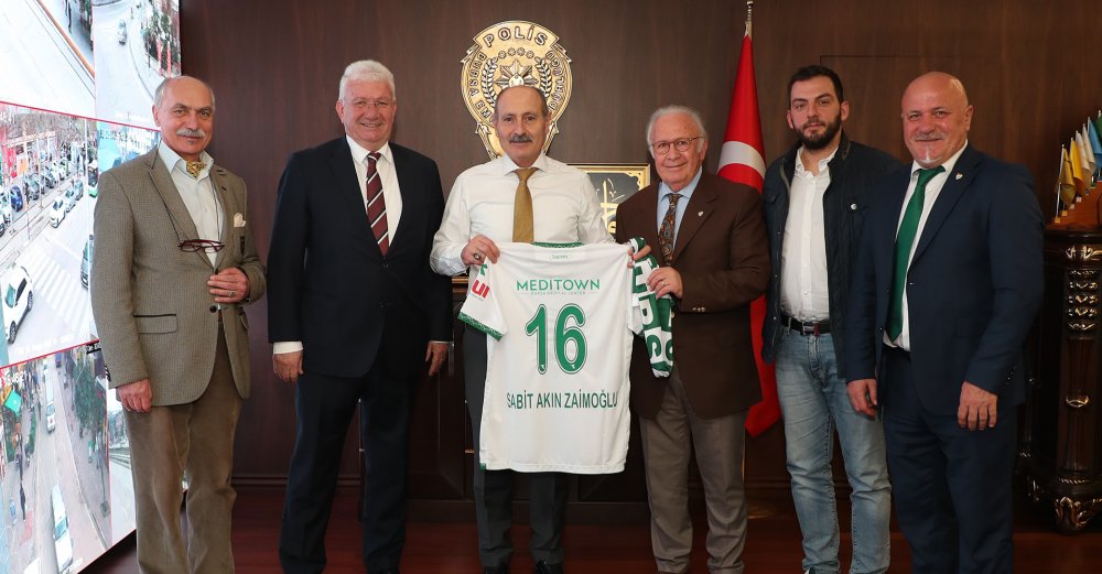 Bursaspor'dan Sabit Akın Zaimoğlu'na ziyaret