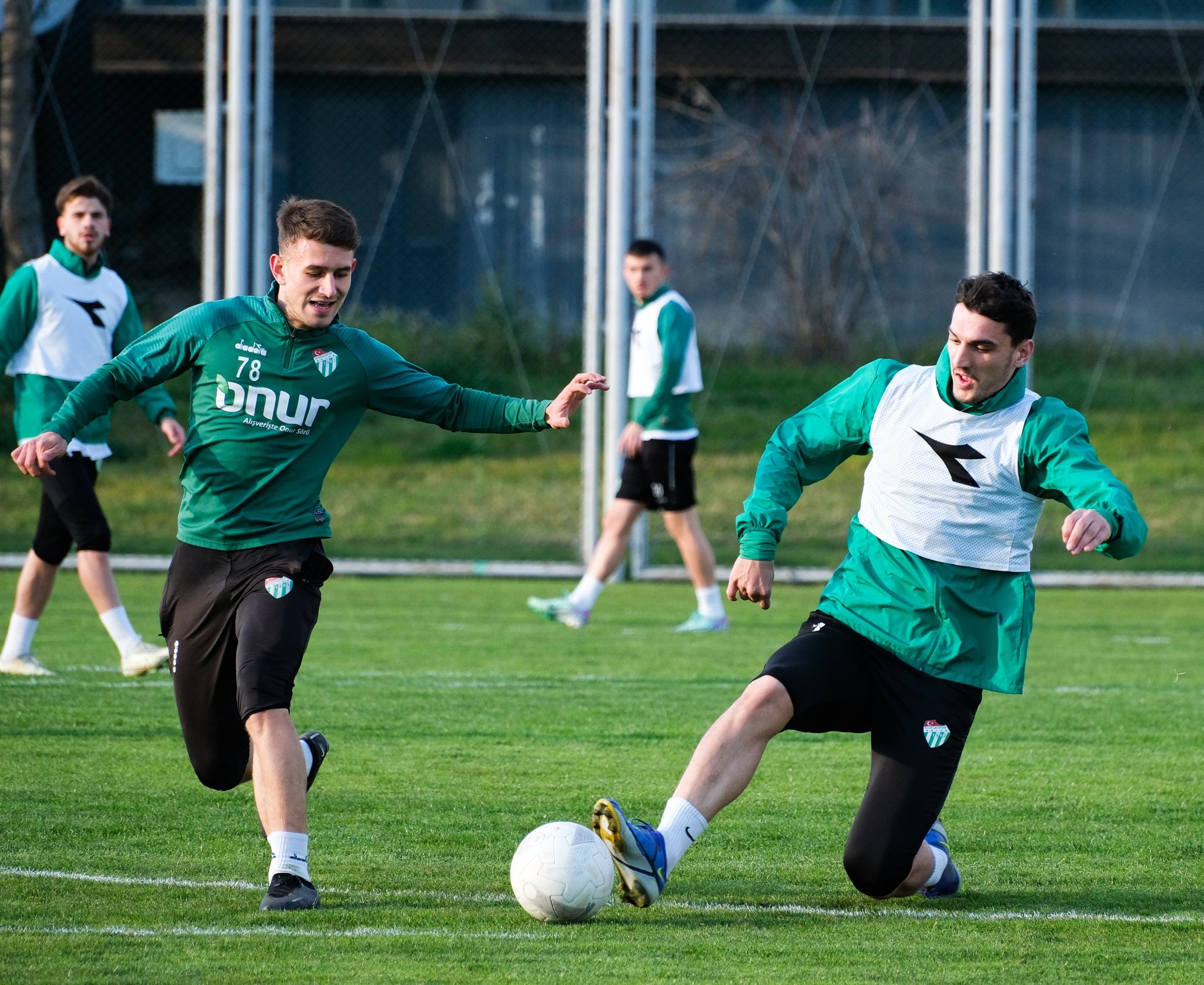 Bursaspor’da, Kırklarelispor maçı hazırlıkları sürüyor