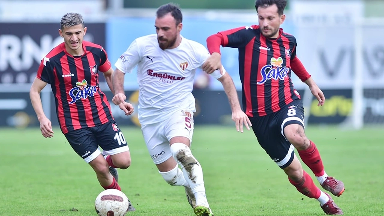 İnegölspor 3 puanı tek golle aldı