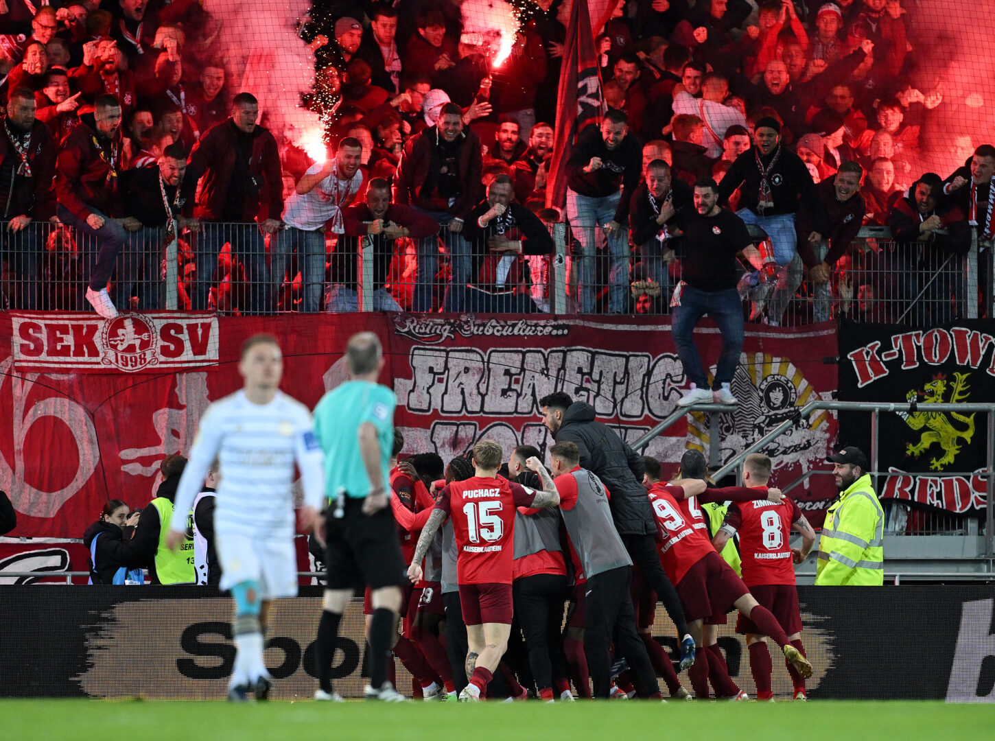 Bayern Münih'i eleyen Saarbrücken'in rüyası sona erdi