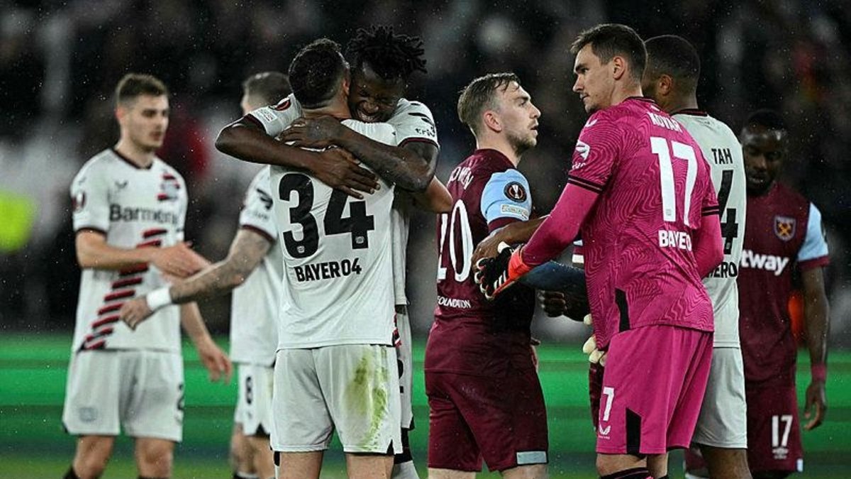 Yenilgisiz Bayer Leverkusen UEFA Avrupa Ligi'nde yarı finalde!