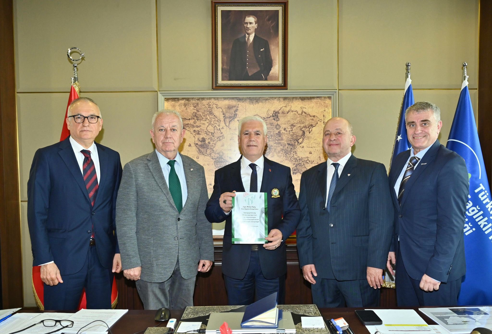 Divan Kurulu’ndan Başkan Bozbey’e ziyaret
