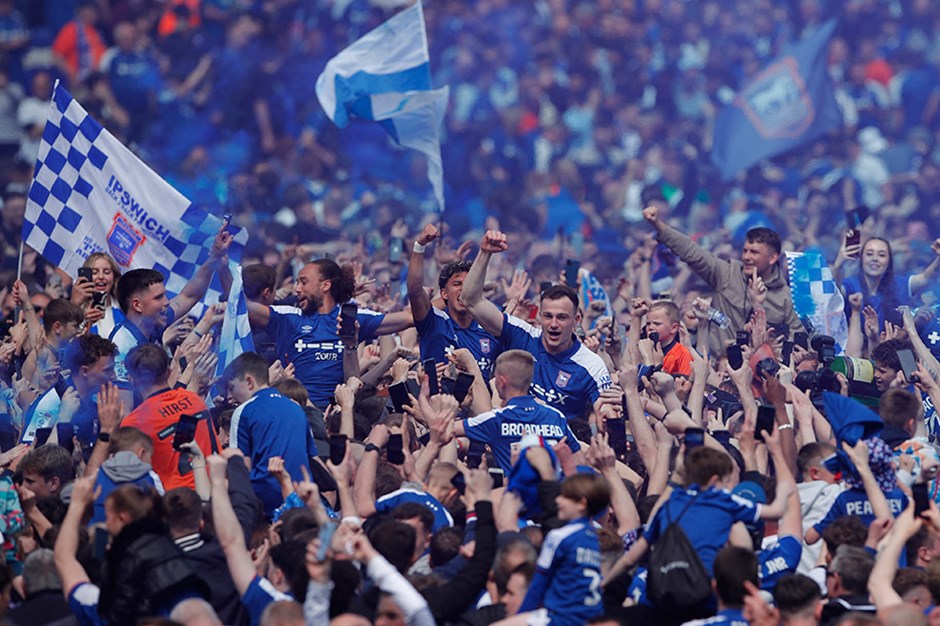 Ipswich Town 22 yıl sonra yeniden Premier Lig’de