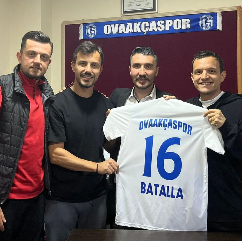 Batalla’dan Gol Kralı Sinan Yıldırım’ın kulübü Ovaakçaspor’a ziyaret