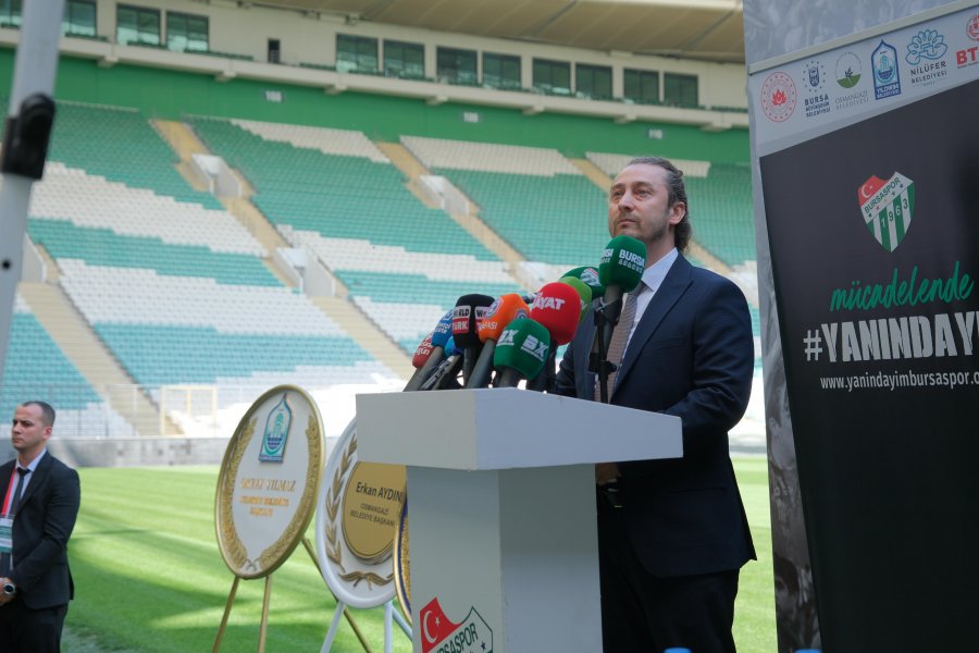 Sezer Sezgin: Kurumsal kombine gelirlerimizi Bursaspor'a bağışlıyoruz