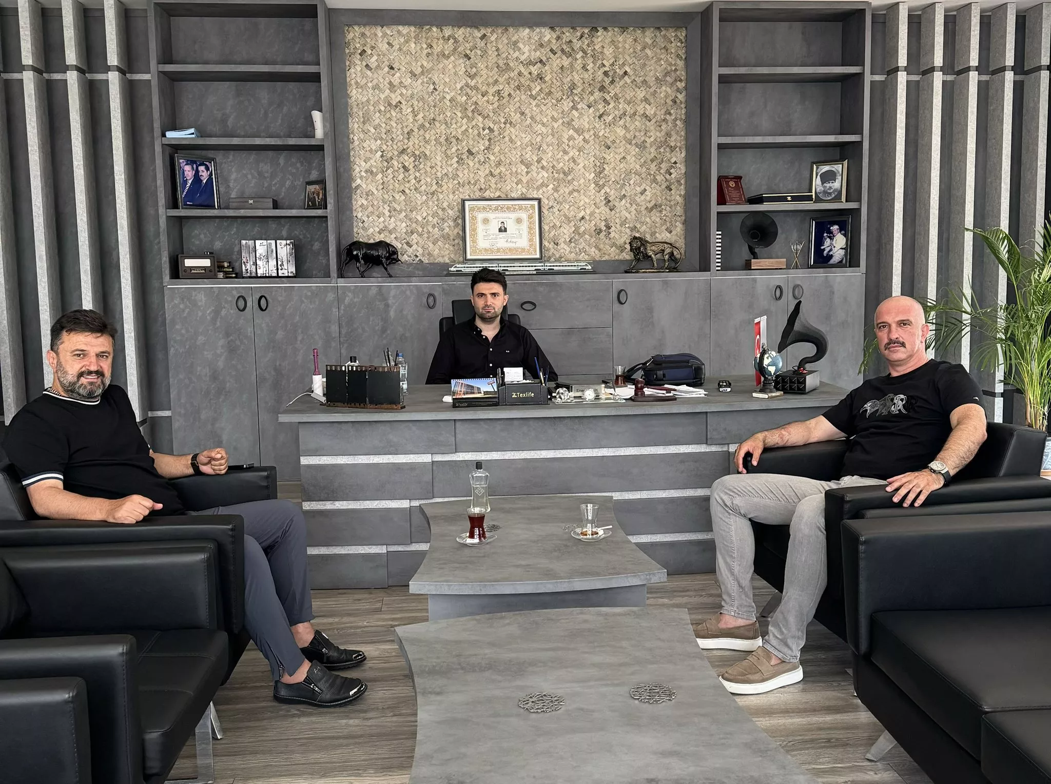Bülent Uygun'dan Enes Çelik'e ziyaret!