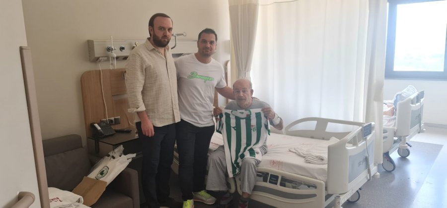 Cemal Ekentok'a geçmiş olsun ziyareti