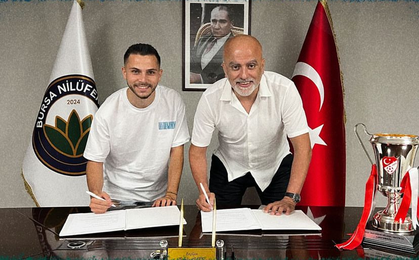Bursa Nilüfer’den Cüneyt’e yeni sözleşme