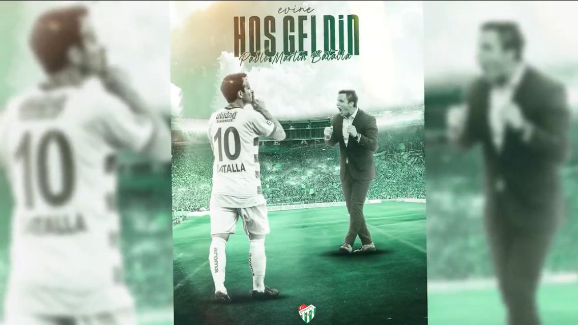 Bursaspor’un yeni hocası Batalla!