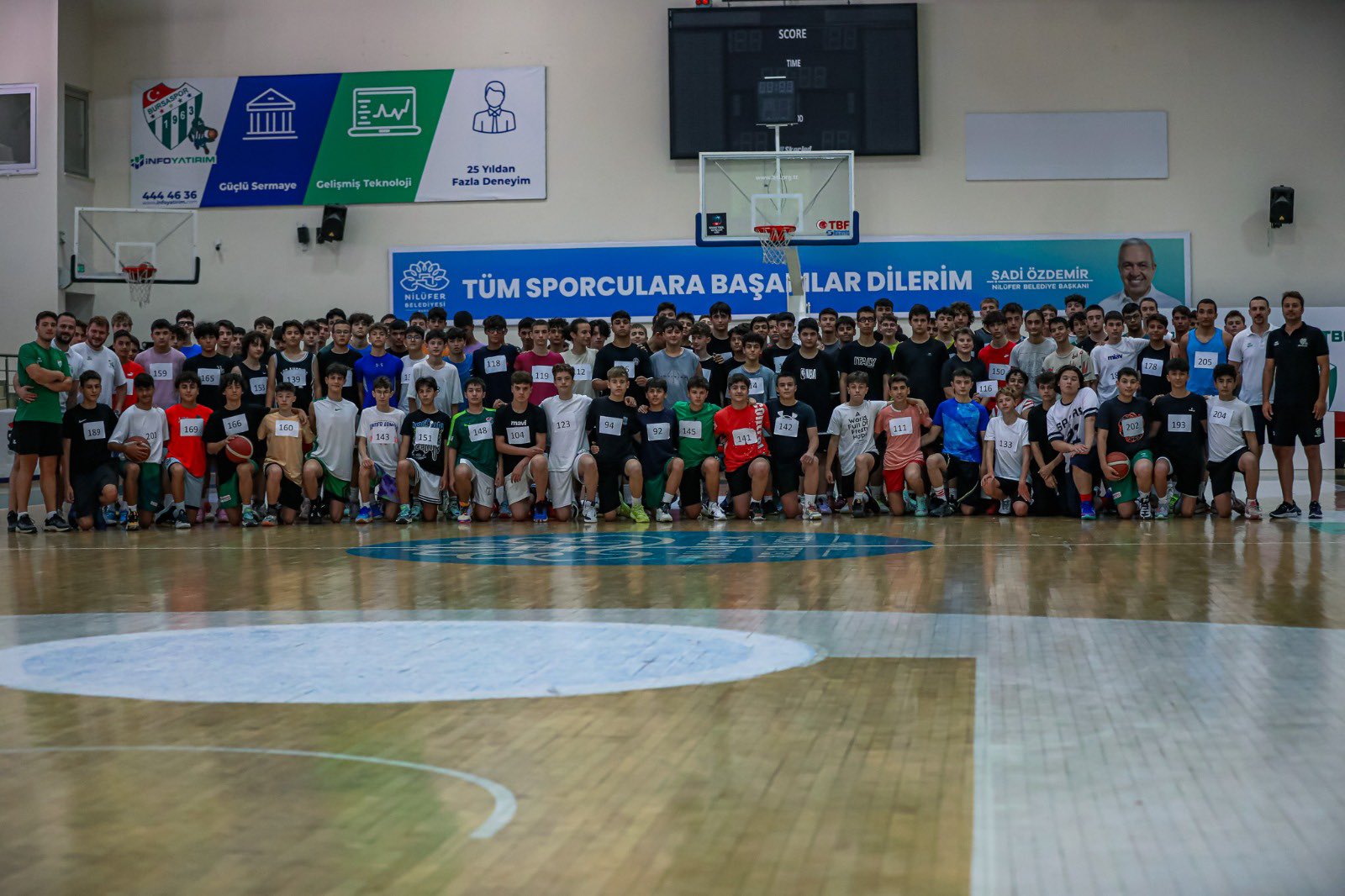 Bursaspor altyapısına yoğun ilgi!
