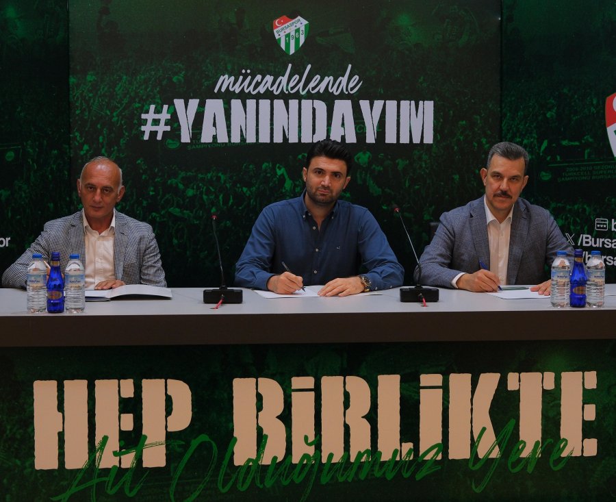 Bursaspor'un sağlık sponsoru belli oldu