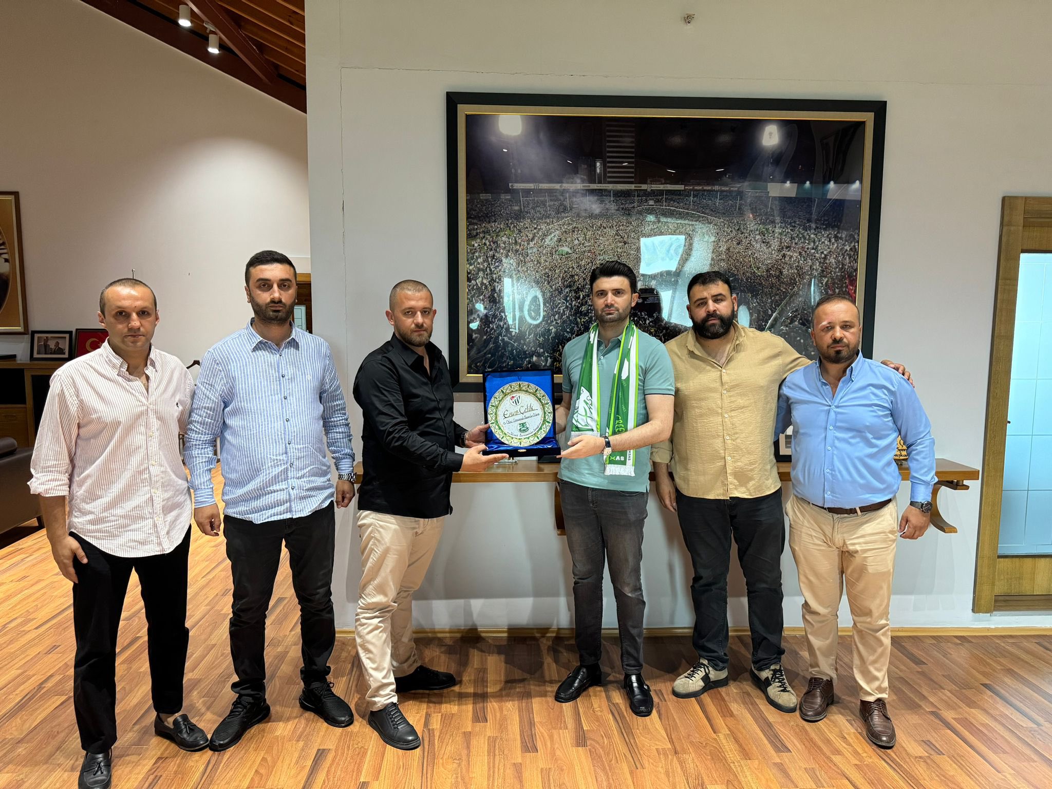 Teksas'tan Başkan Çelik'e ziyaret!