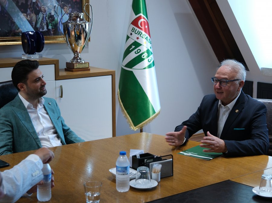 Divan Başkanlık Kurulundan Bursaspor'a ziyaret