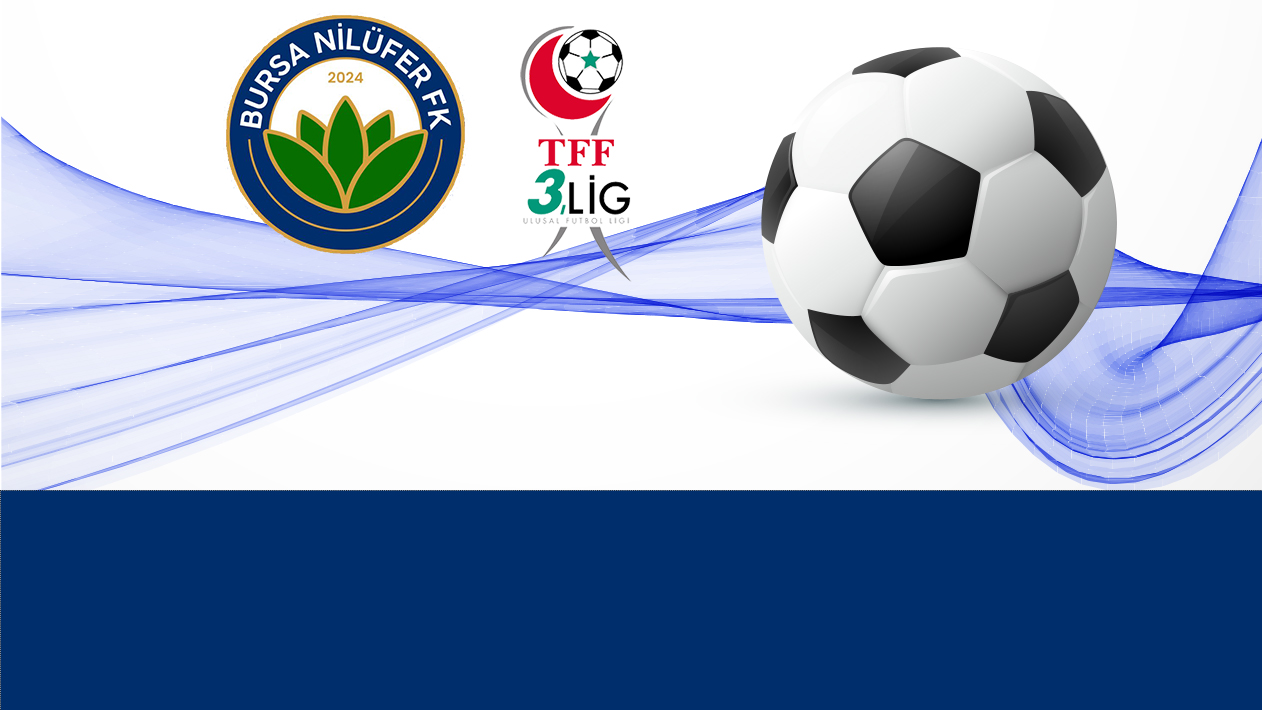 Bursa Nilüfer FK’nın ilk yarı fikstürü belli oldu