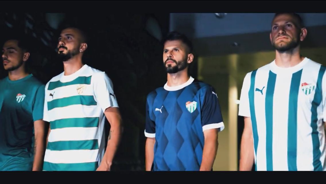 İşte Bursaspor’un 4 yeni forması!