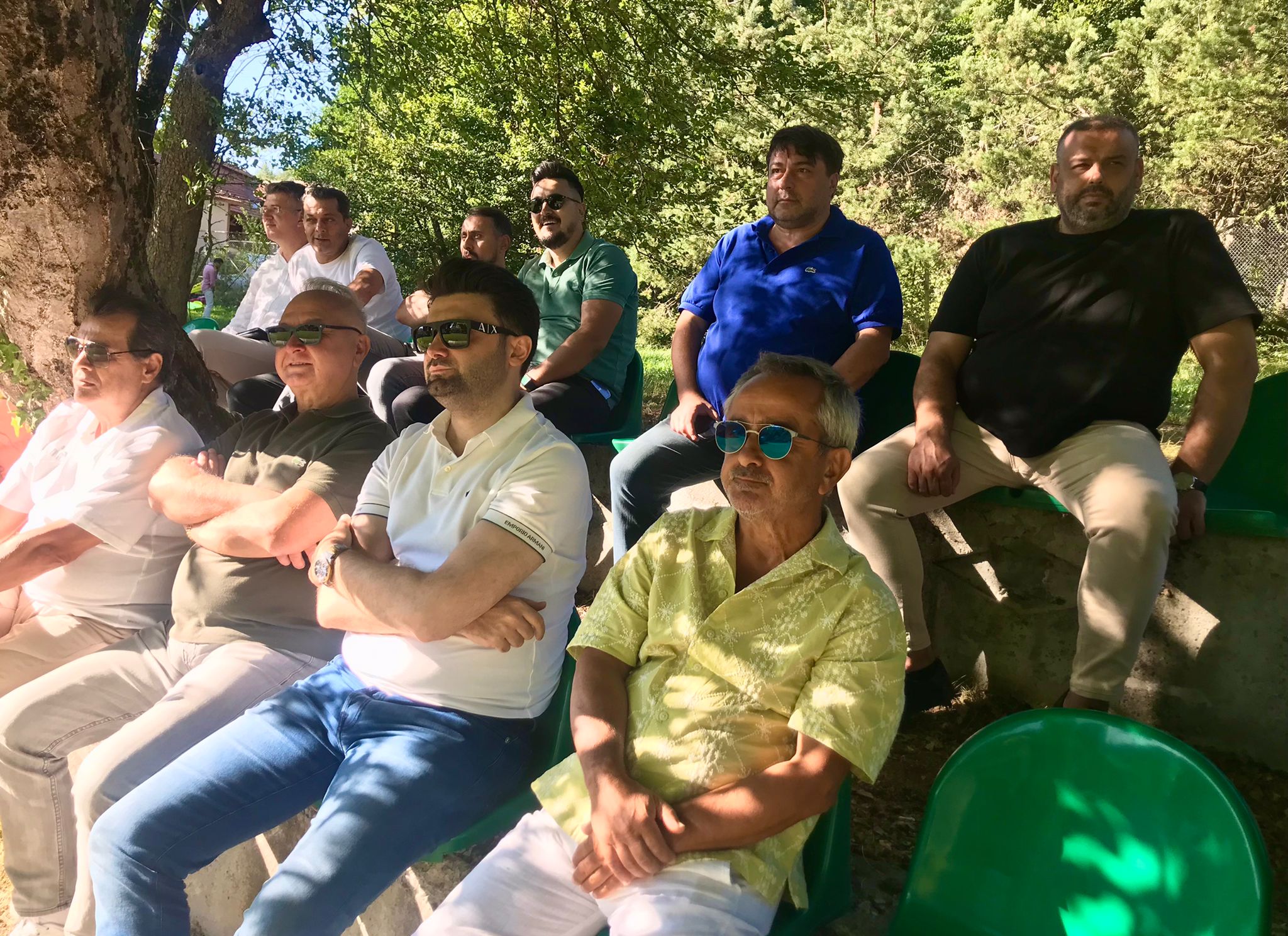 Çelik ve Tuzlacıoğlu da maçı izledi