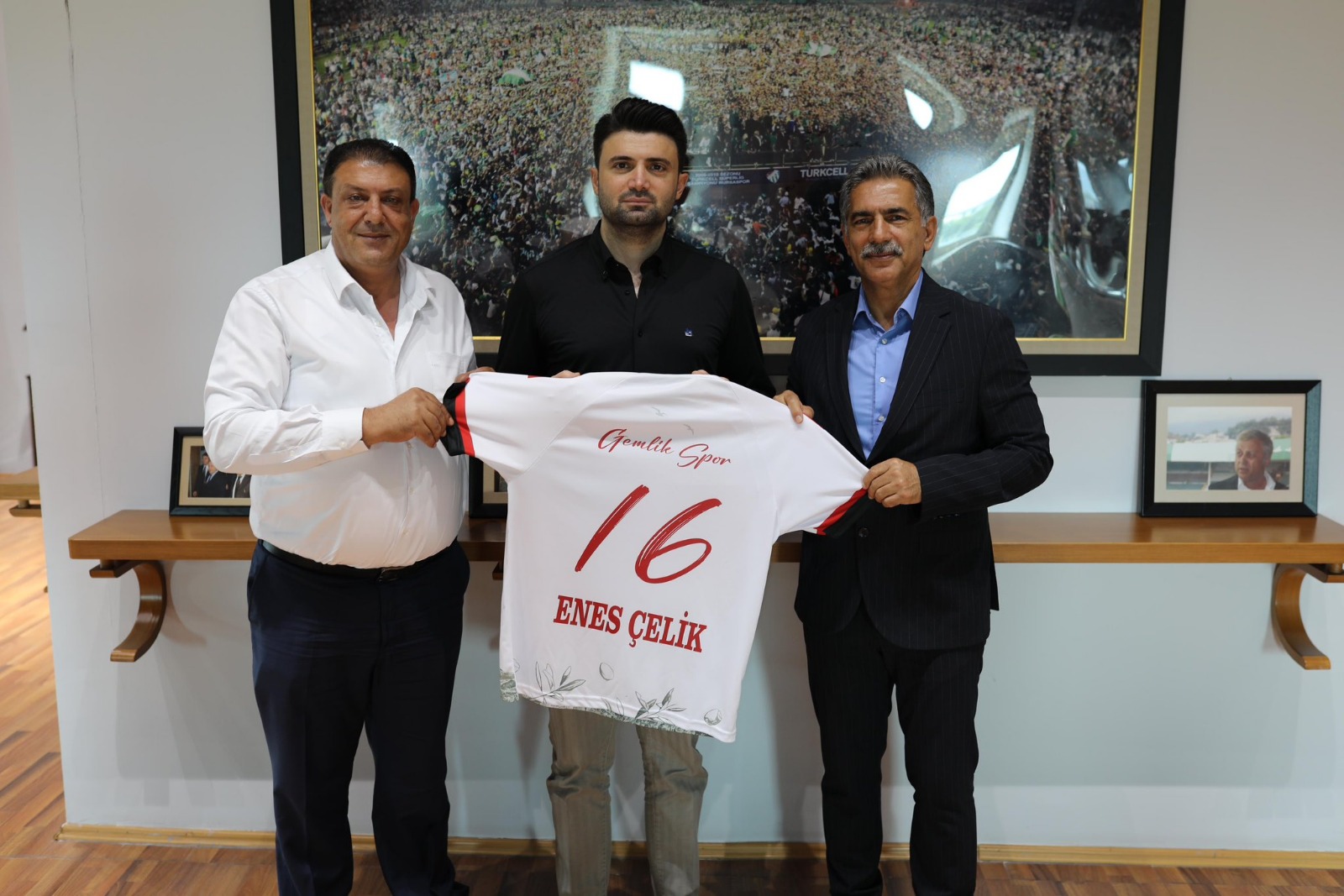 Gemlik'ten Bursaspor’a destek ziyareti