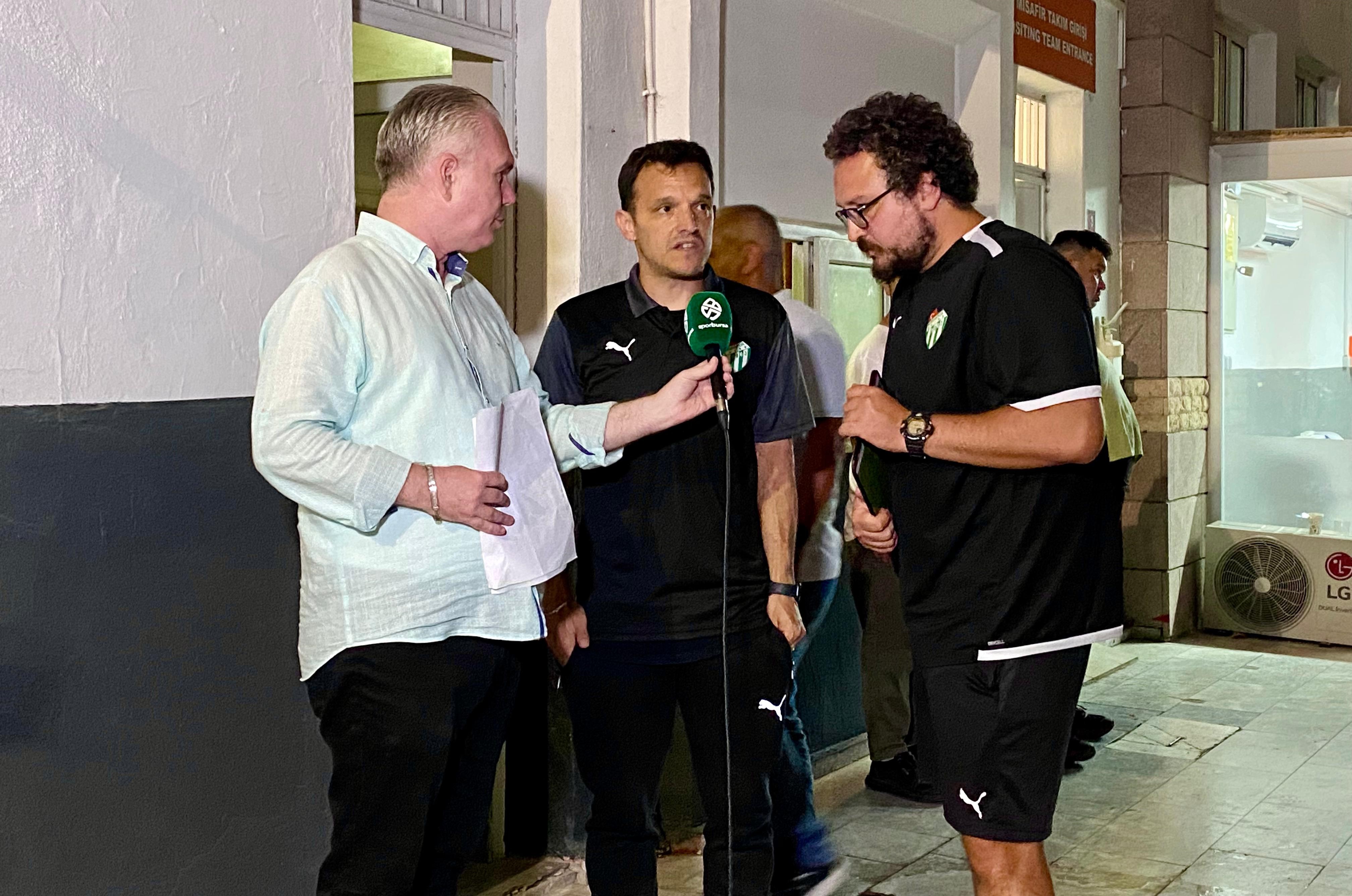 Bursaspor'un yıldızları SporBursa'ya konuştu