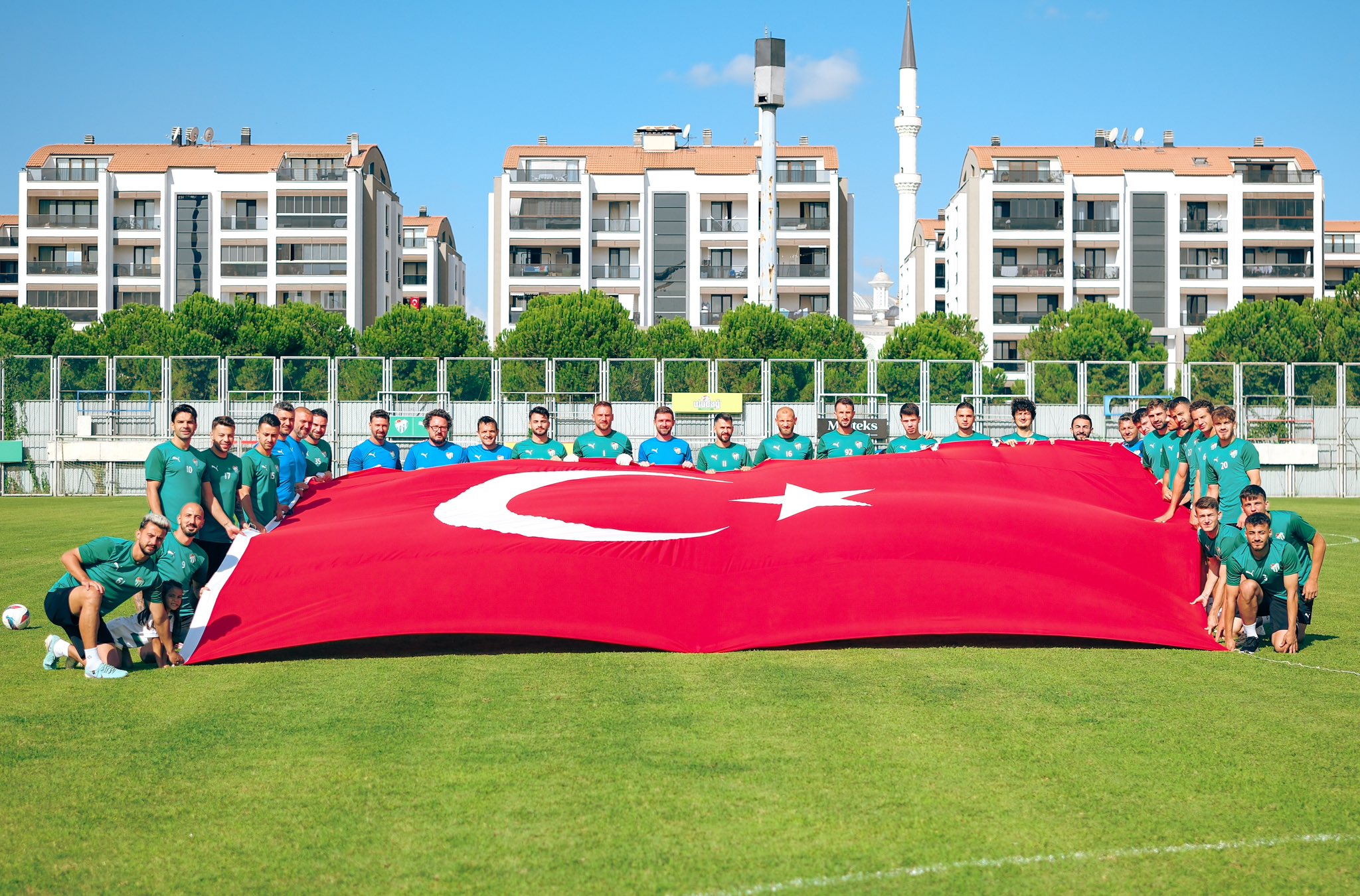 Bursaspor Zafer Bayramı'nı kutladı