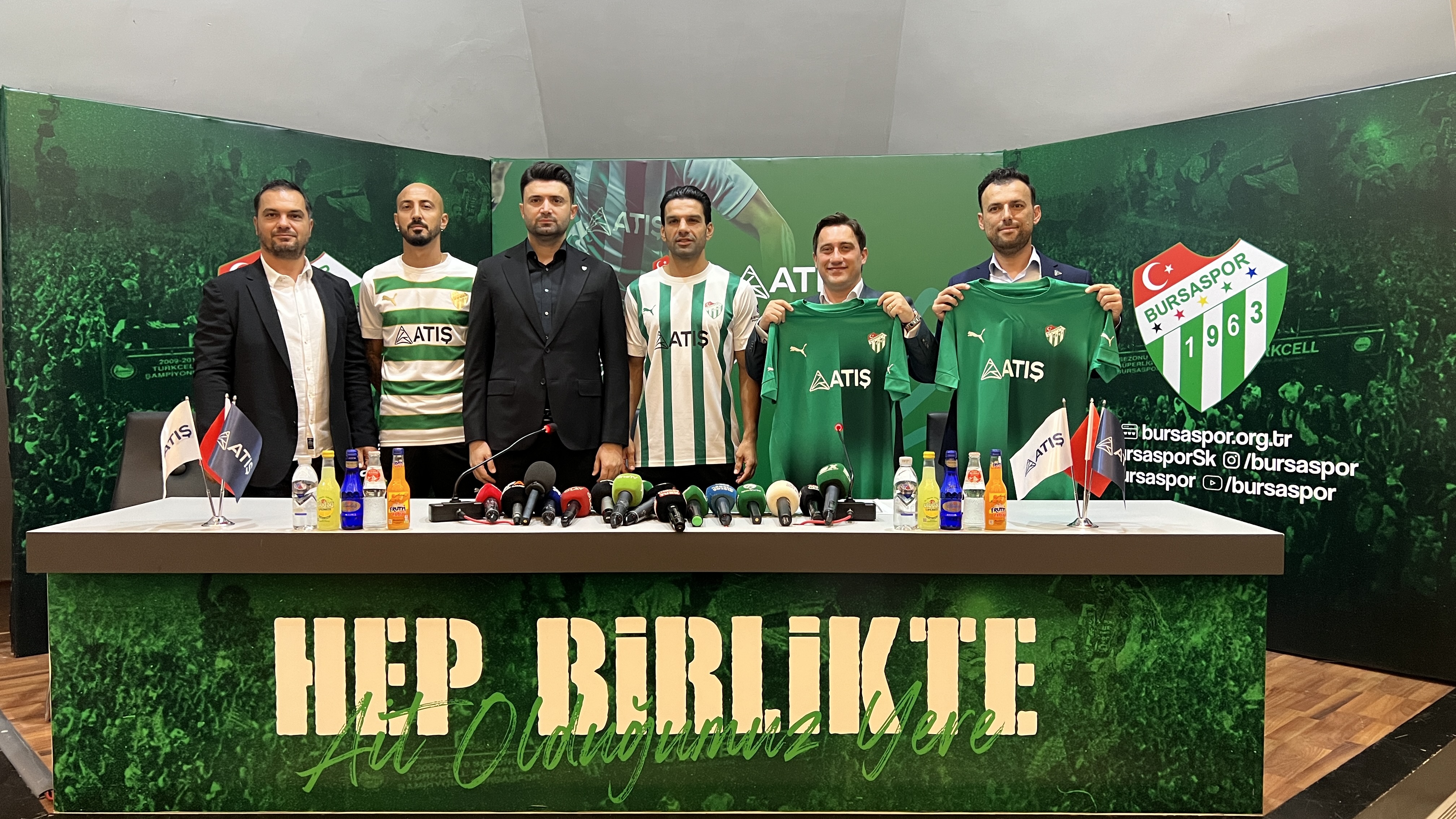 Atış Grup Bursaspor’un göğsünde
