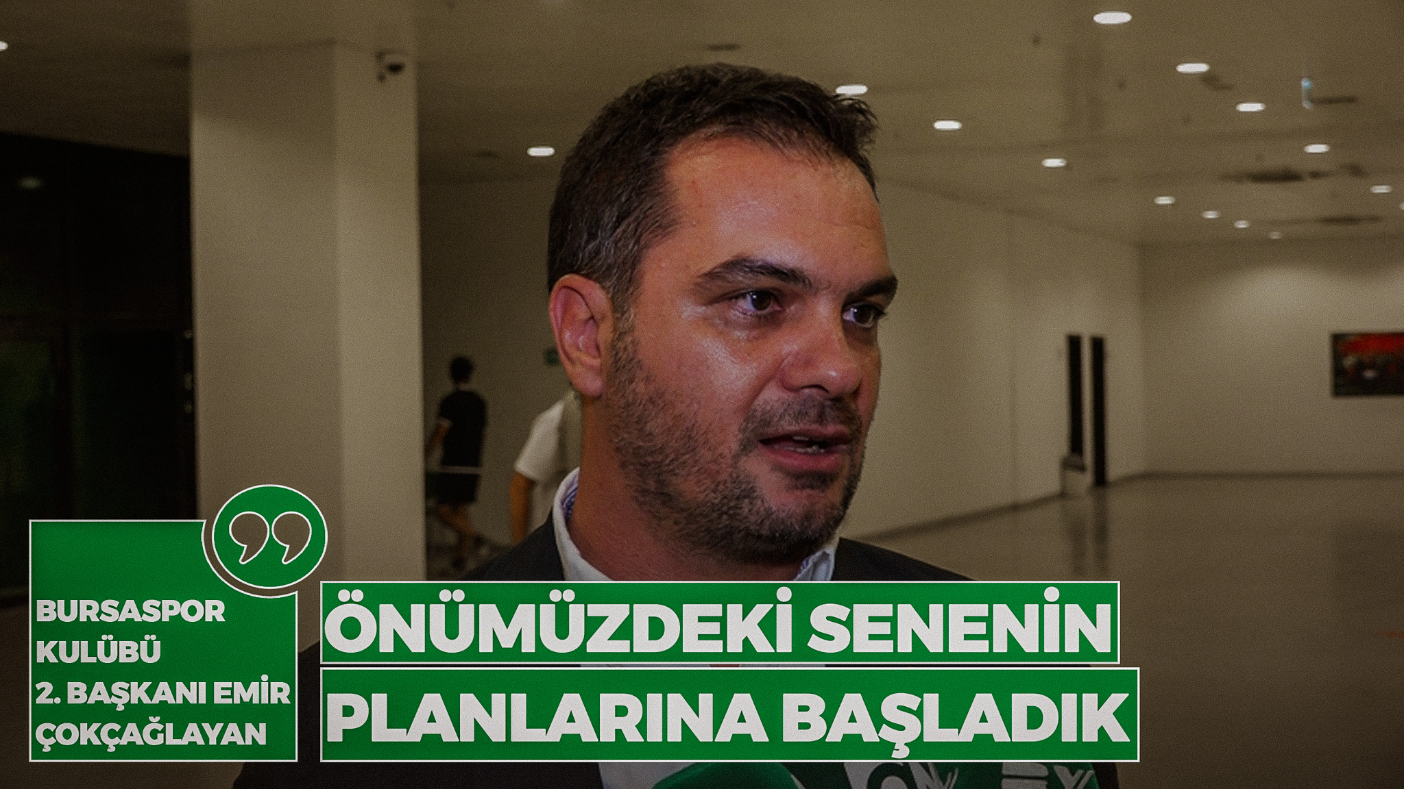 Emir Çokçağlayan "Önümüzdeki sezonun planlamasına başladık"