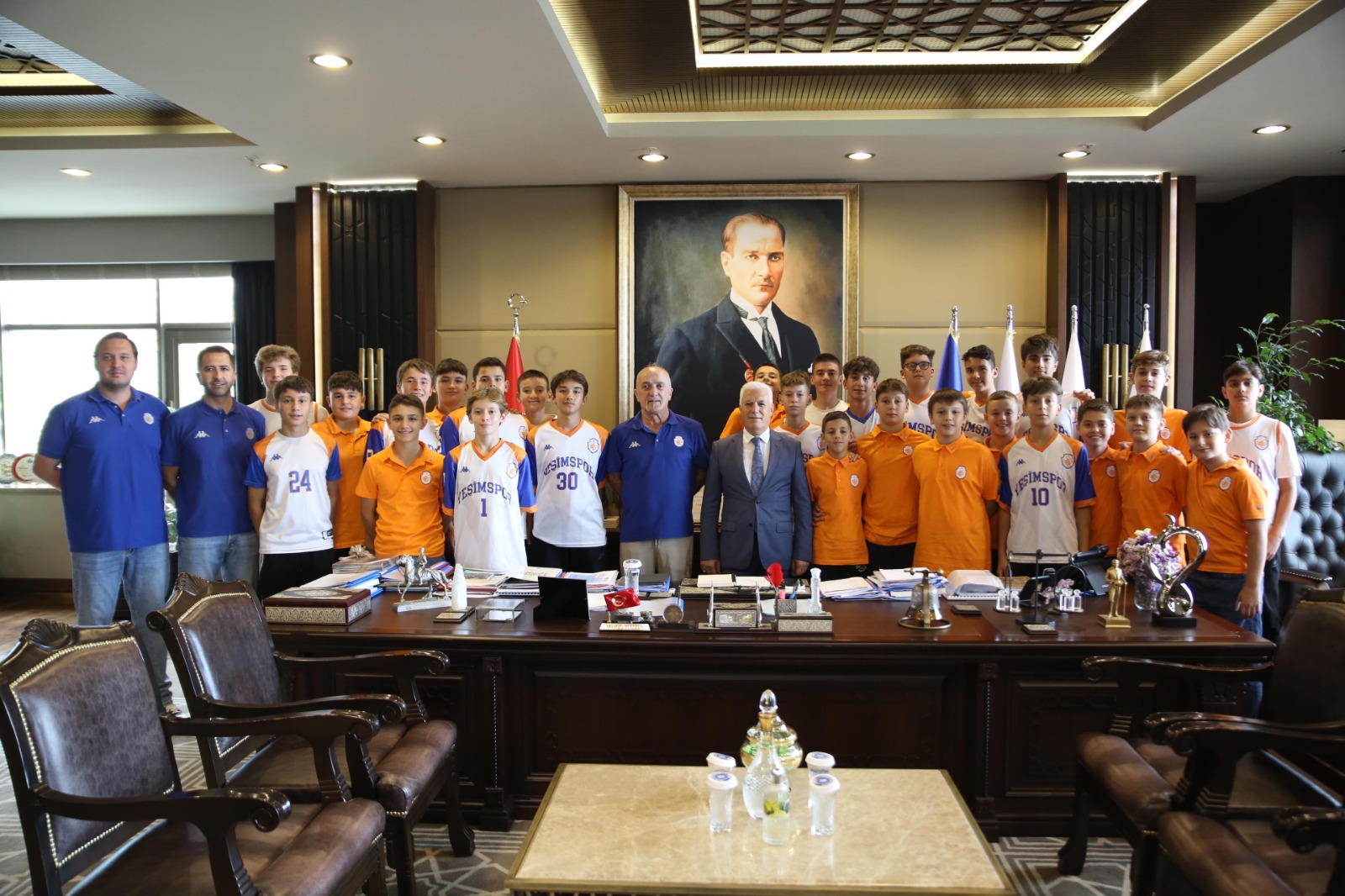 Yeşim Spor’dan Bozbey’e ziyaret