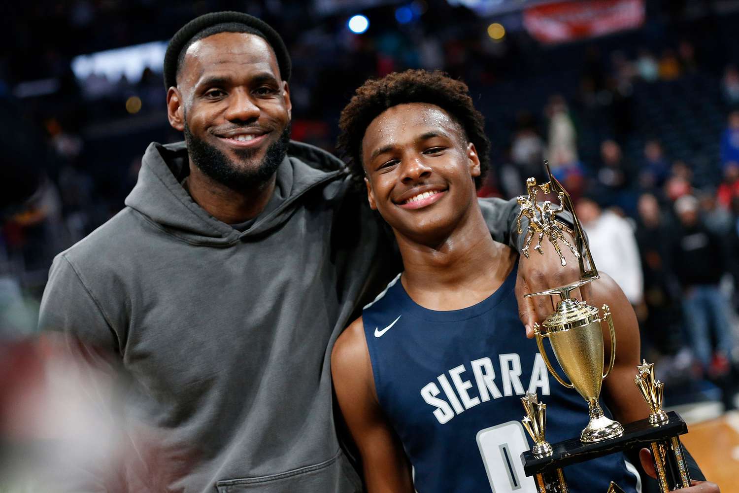 LeBron James: Oğlum ve benim için inanılmaz bir yıl olacak!