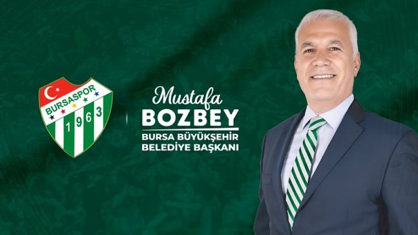 Bursaspor’un kupa sponsoru Başkan Bozbey