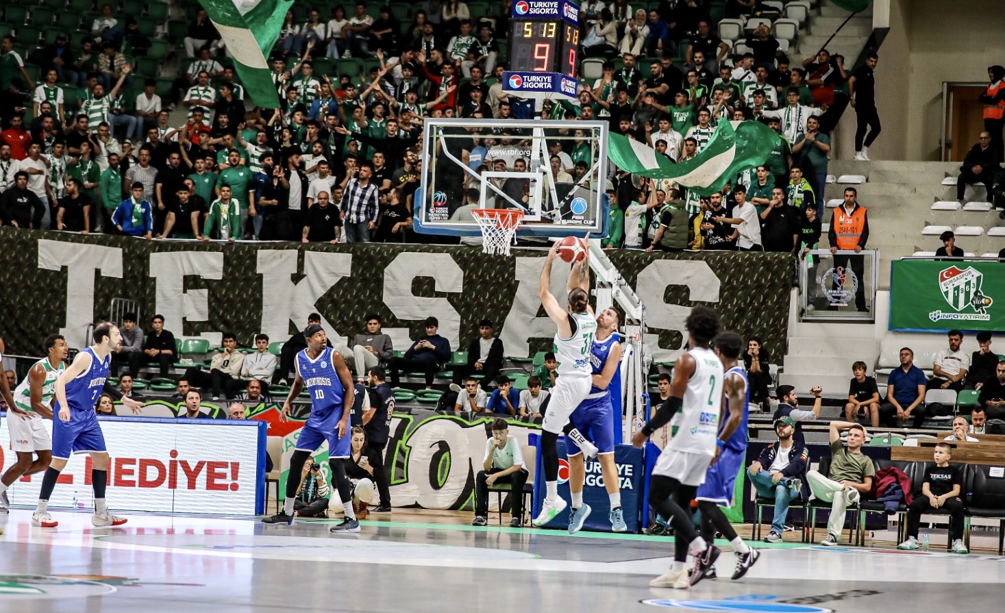Bursaspor Avrupa’da kazandı