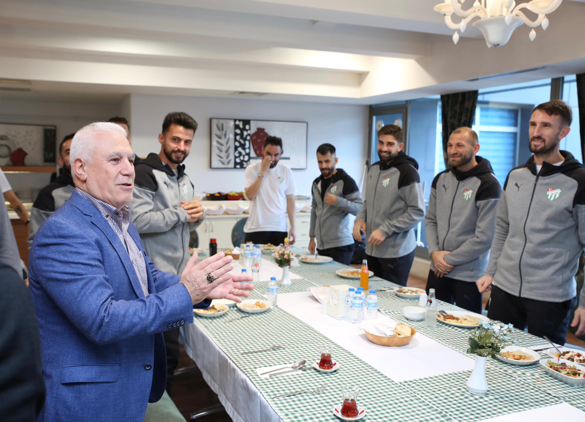 Bozbey’den Bursaspor’a moral