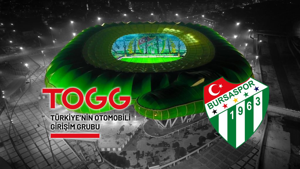 Bursaspor'a dev sponsor: TOGG