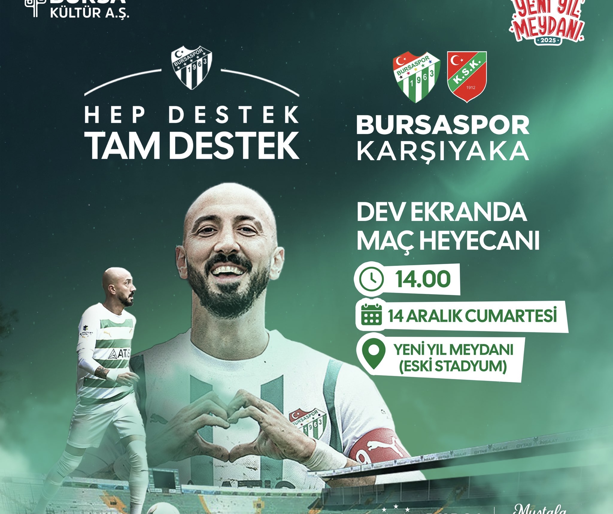 Efsane Atatürk Stadı’na dev ekran!