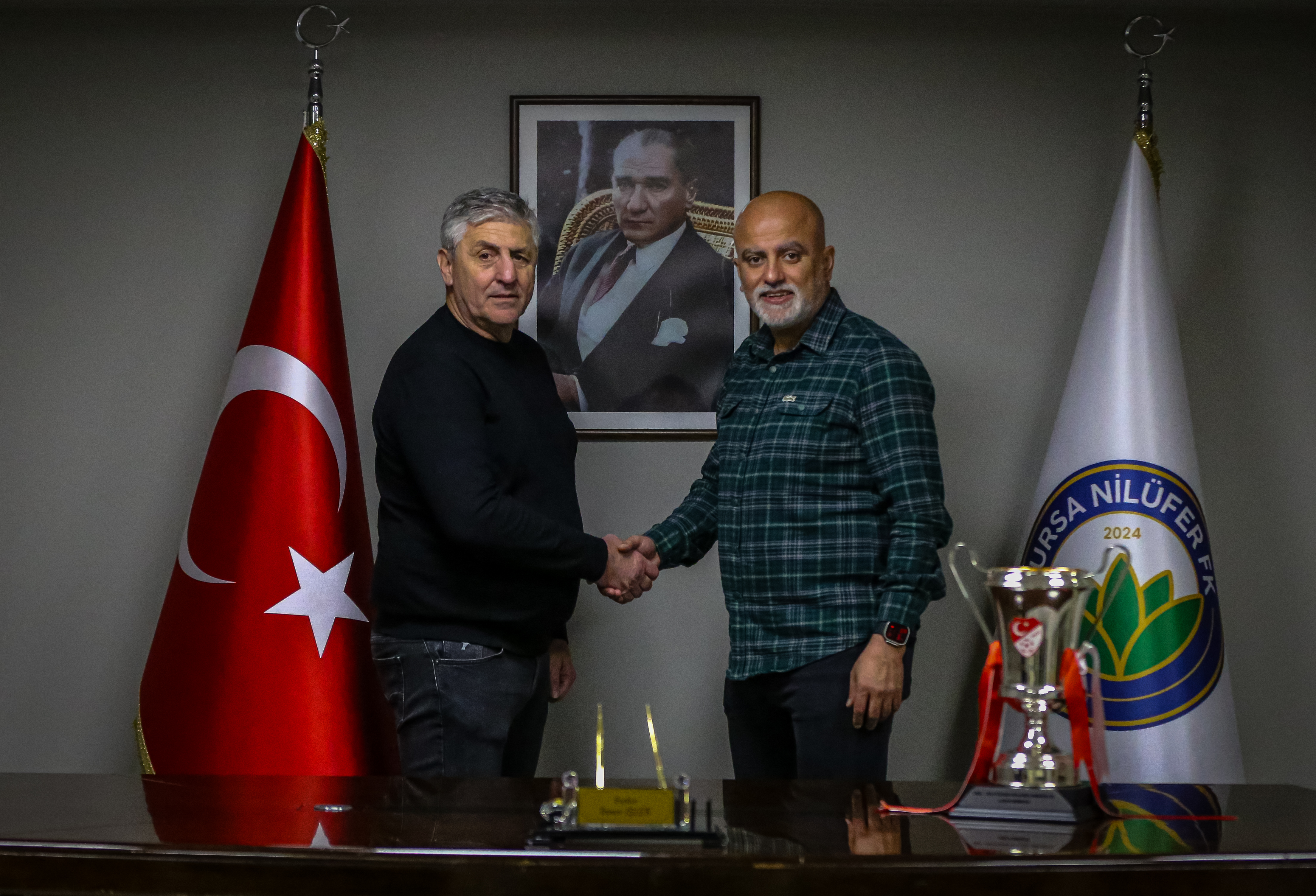 Bursaspor'un efsanesi Ganchev Bursa Nilüfer'de