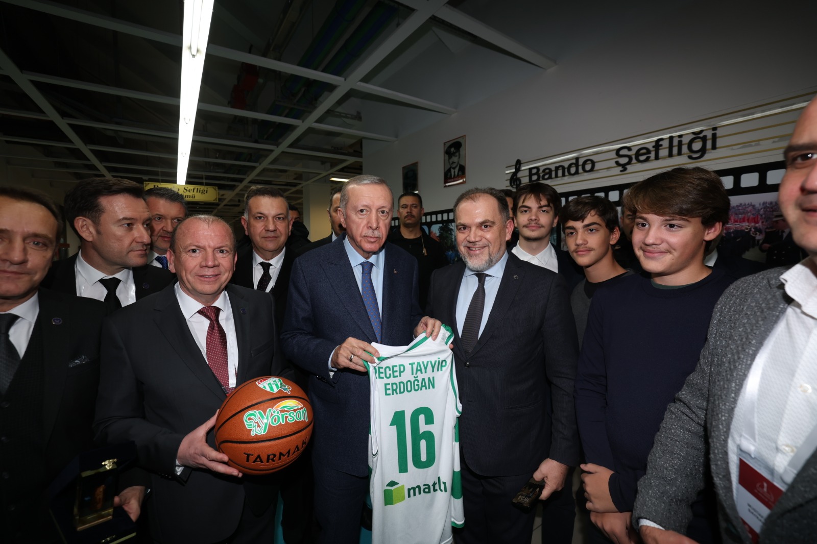 Erdoğan’a Yörsan'dan Bursaspor hediyesi