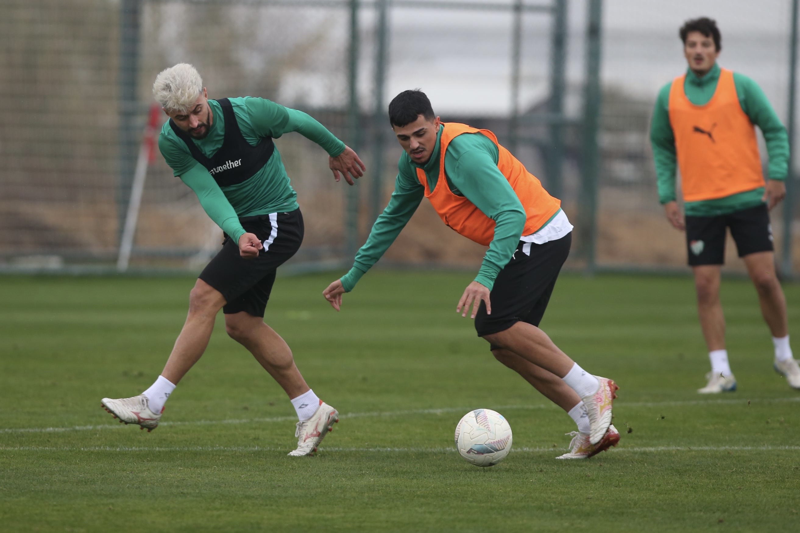 Bursaspor taktik çalışıyor