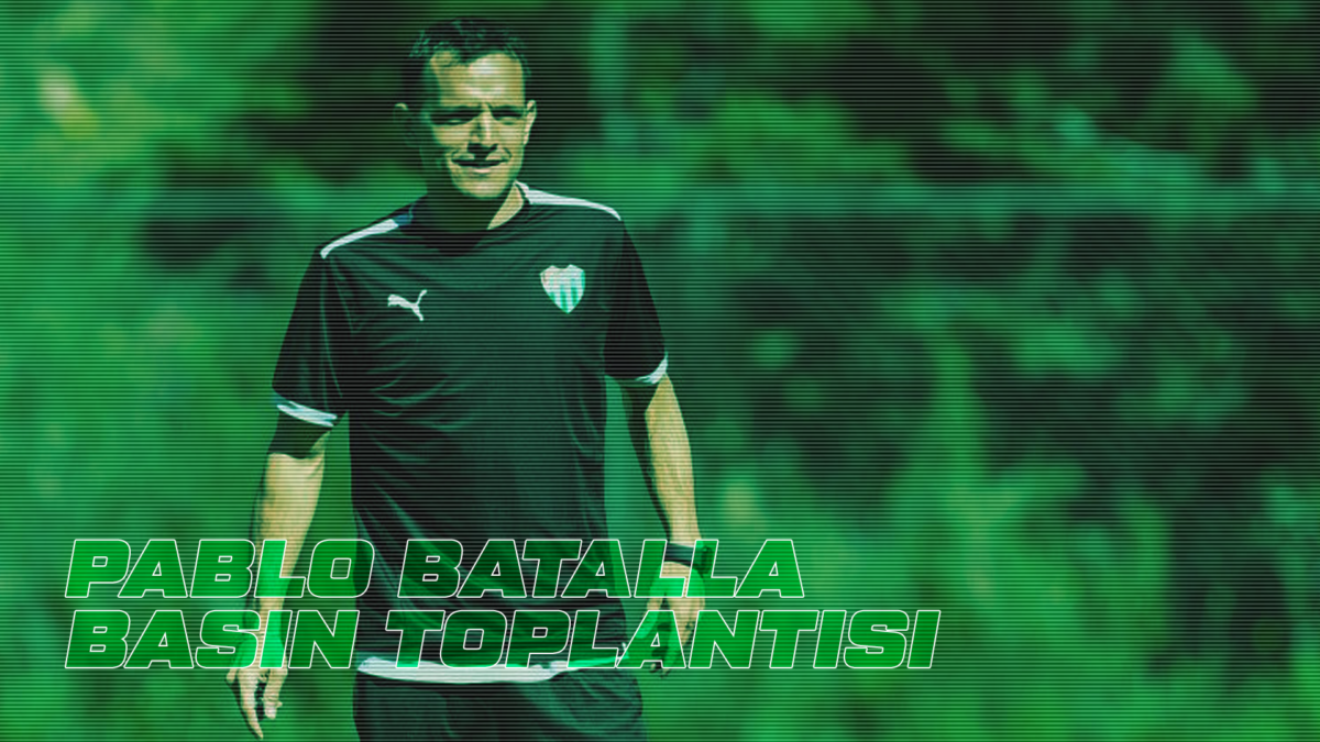 CANLI YAYIN: Pablo Batalla basın toplantısı