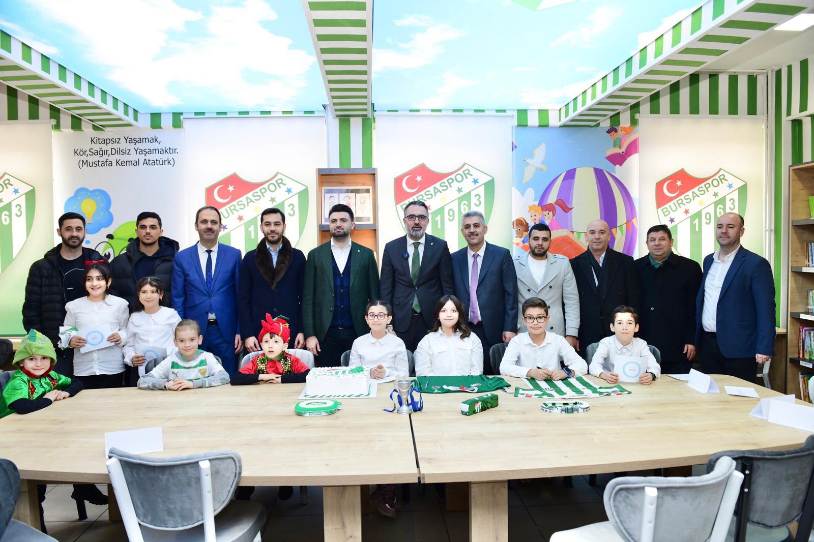 Kestel'de Bursaspor coşkusu!