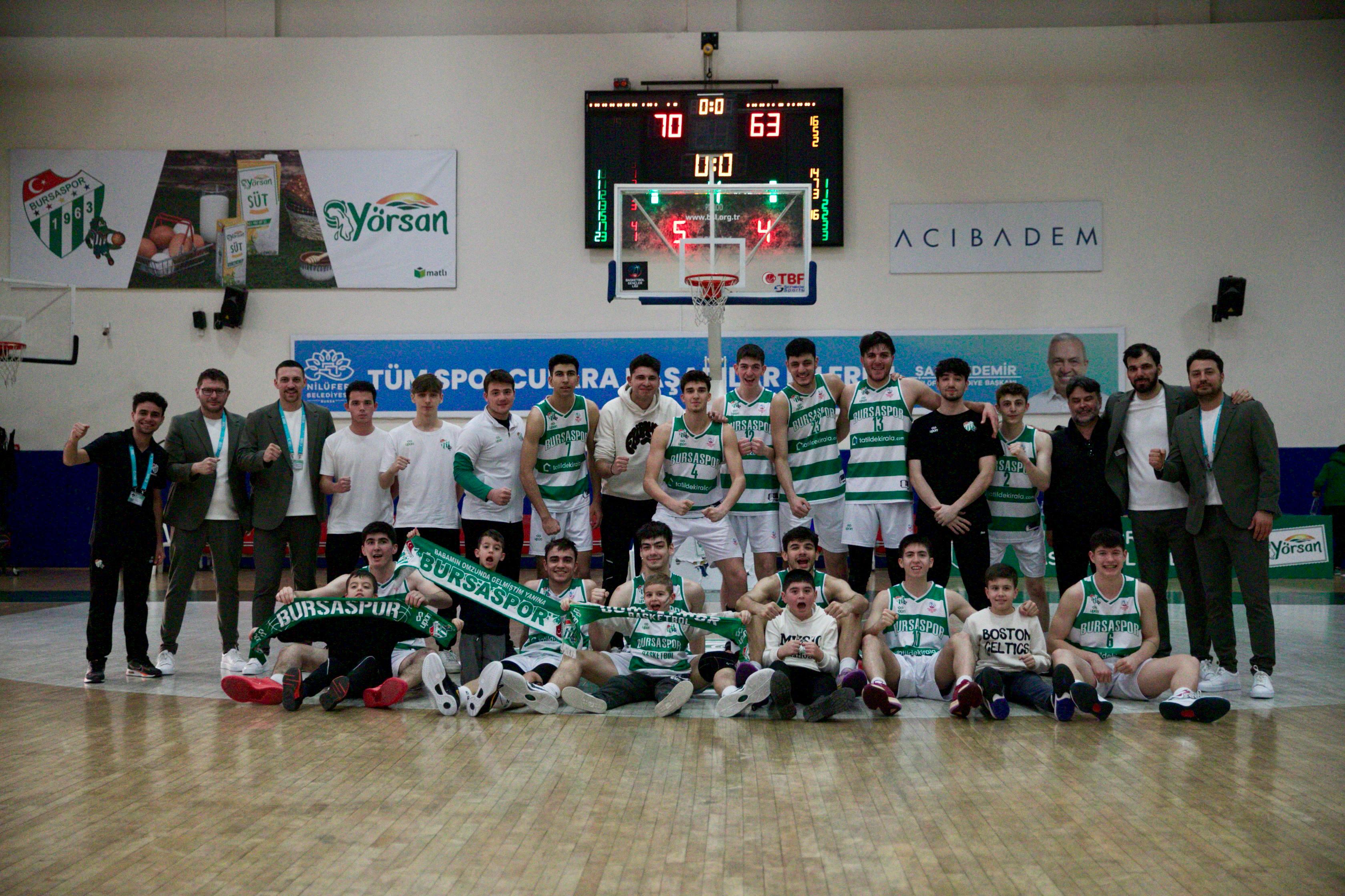 Bursaspor Kaf Kaf’ı geçti