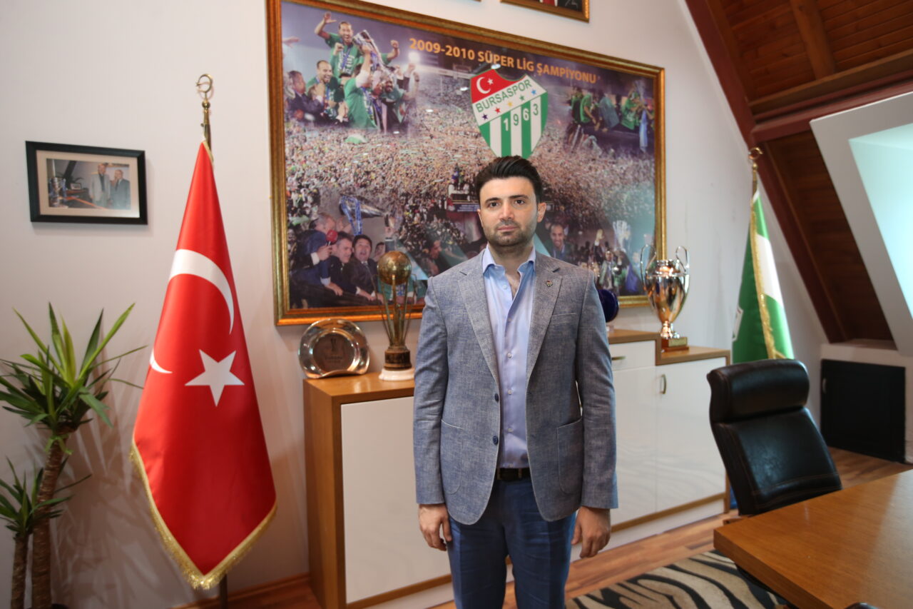Bursaspor Vakfı Başkanı Enes Çelik