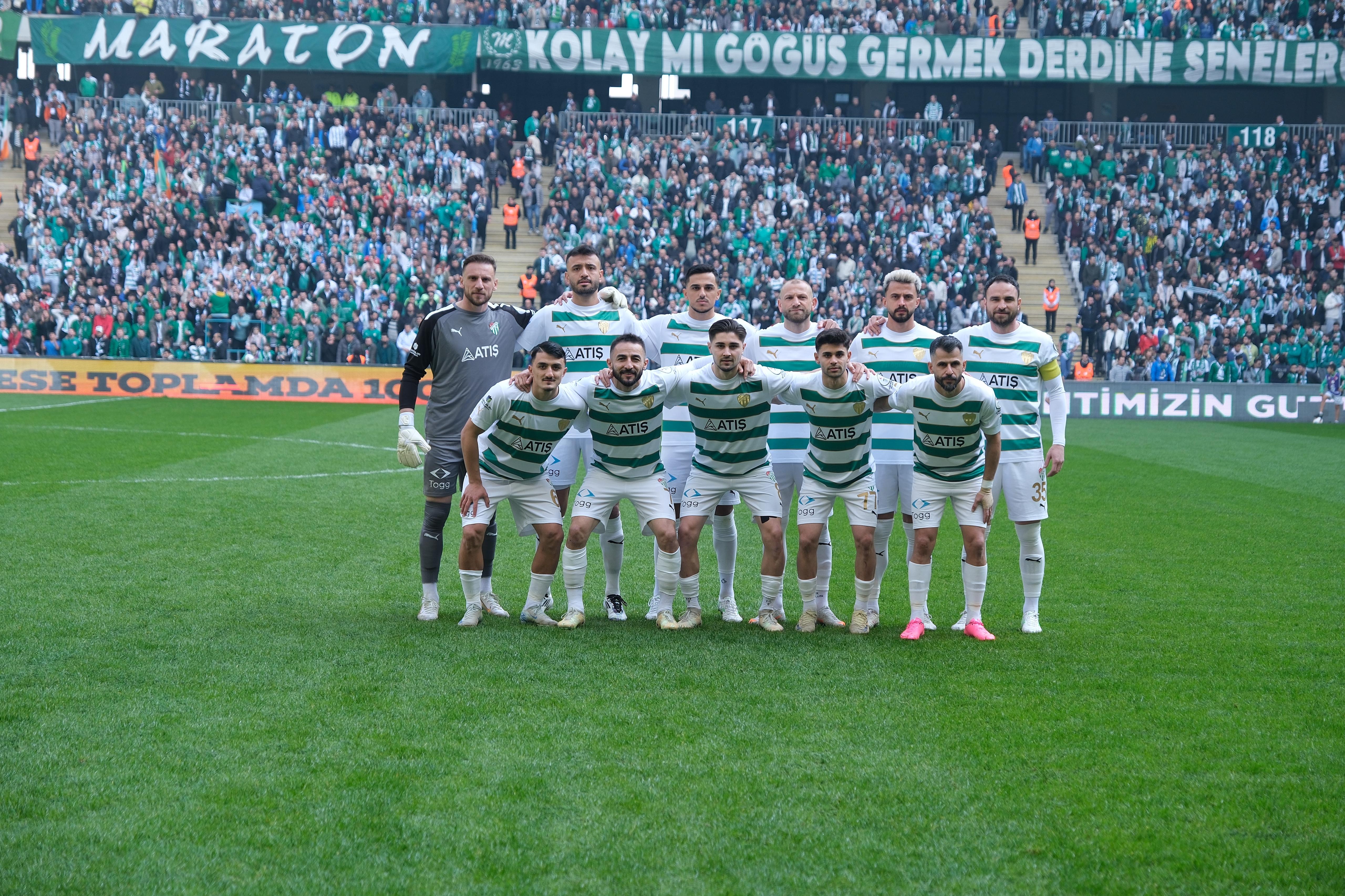 Bursaspor’un Muş maçı kadrosu belli oldu