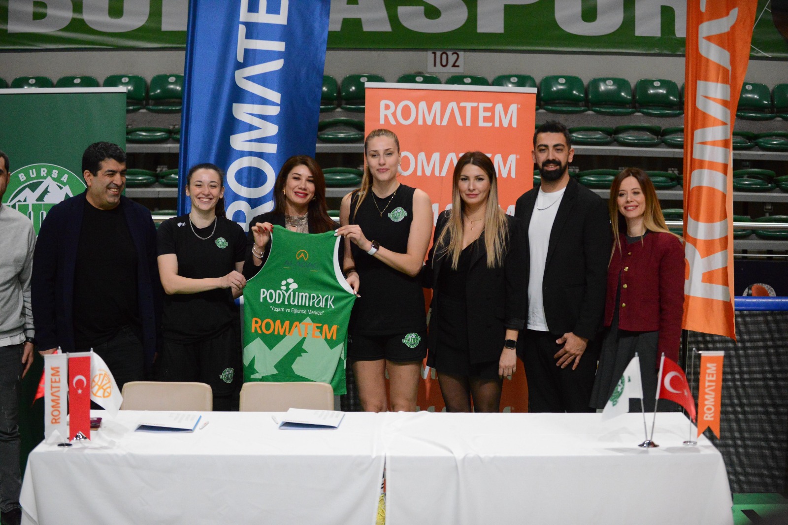 Uludağ Basketbol’a Romatem desteği