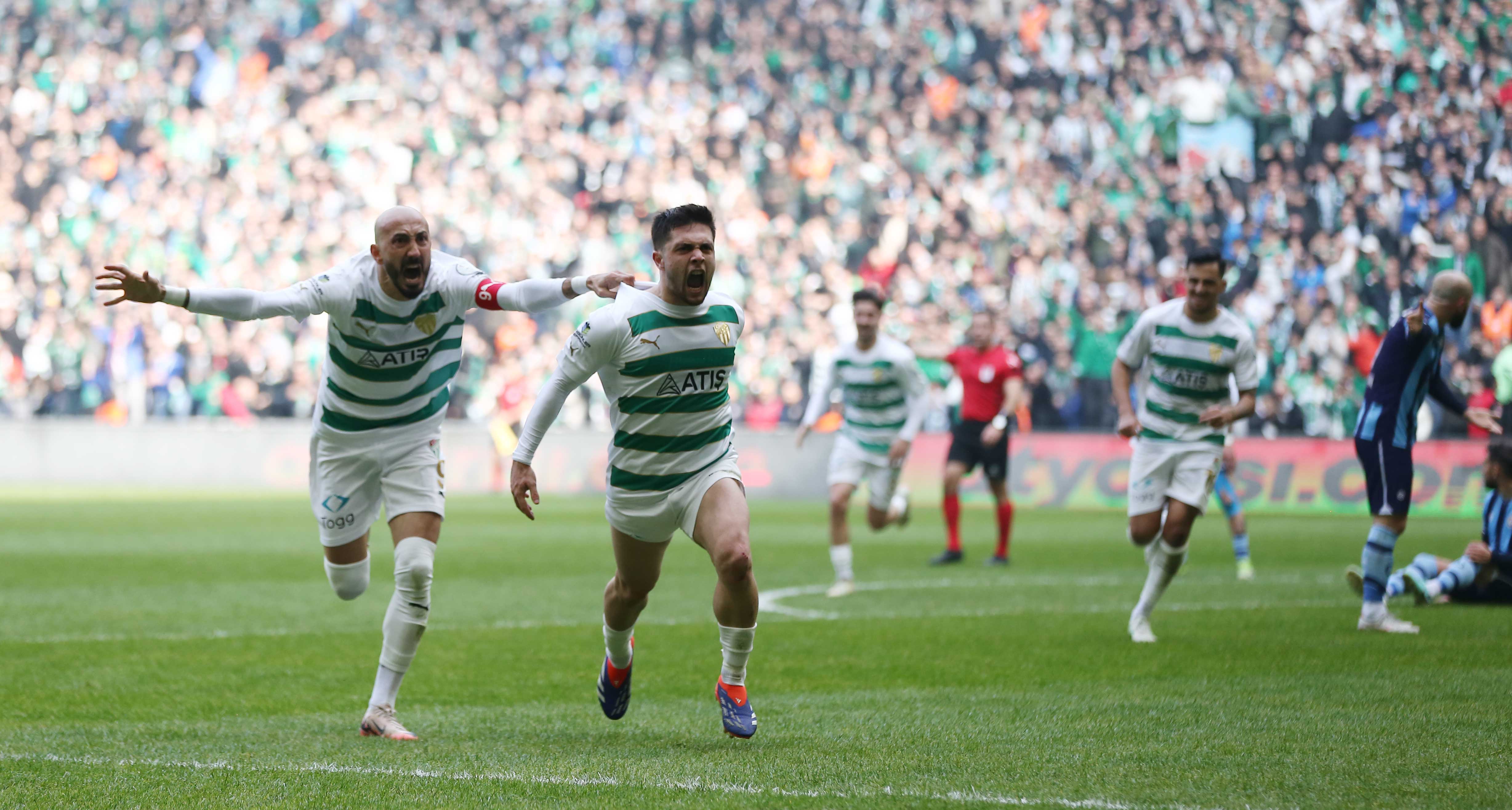 Bursaspor'u Vefa Temel, Ahmet İlhan ve Hamza Gür uçurdu!