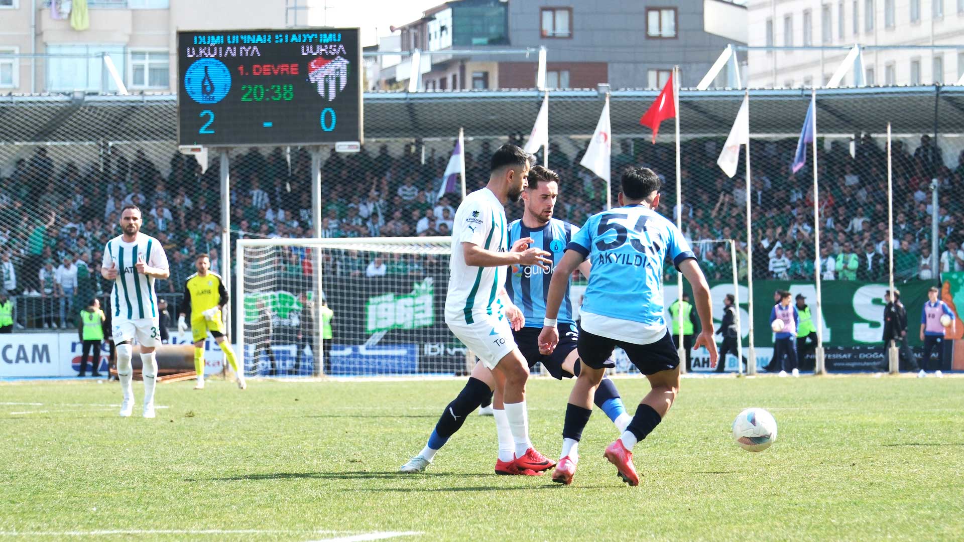 Bursaspor da kaybeder!  Kütahya'da yine kötü oyun ve ilk yenilgi...