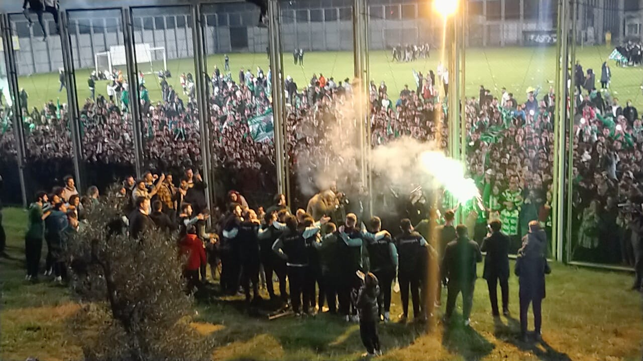 Bursa şampiyonunu Özlüce'de bağrına bastı