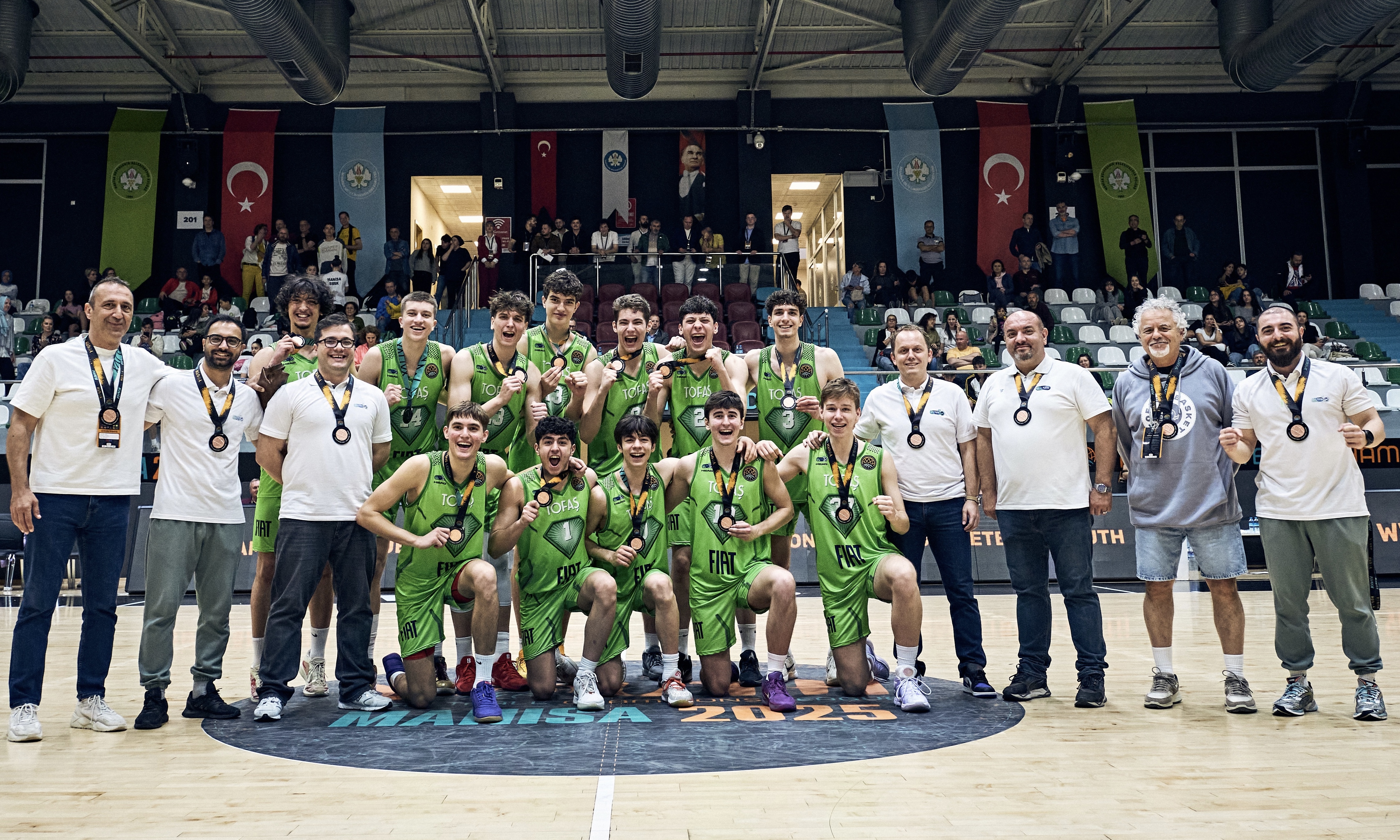 Tofaşlı Gençler Avrupa üçüncüsü
