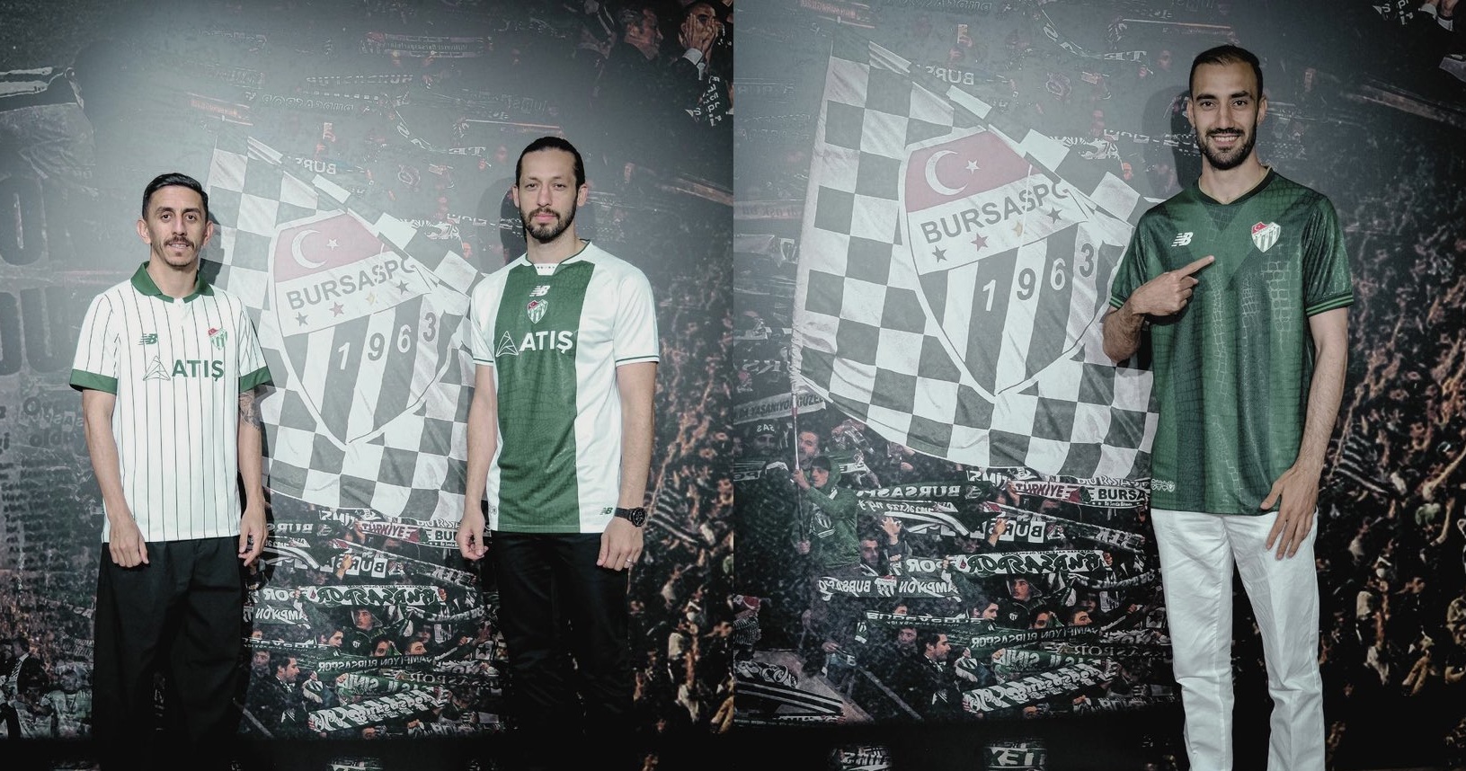 Yeni transferlere yeni forma
