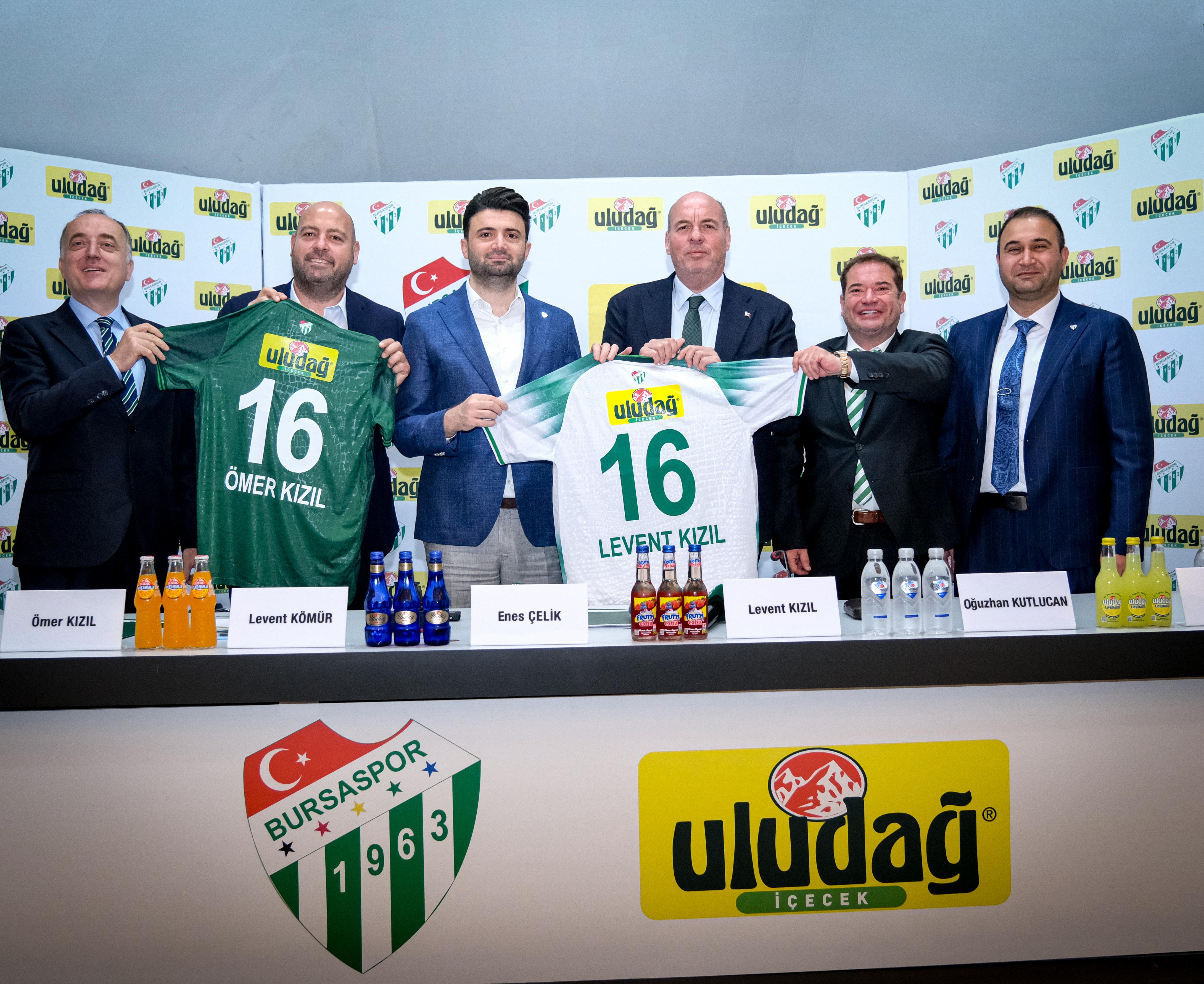 Uludağ İçecek’ten Bursaspor’a büyük destek!